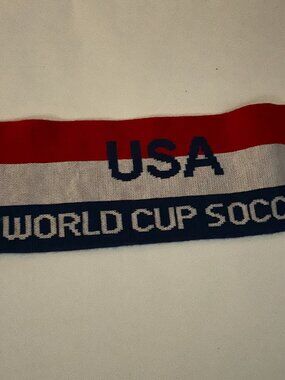 USA Soccer Knit Scarf